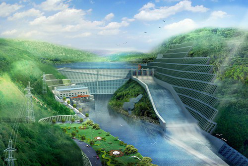 华亭老挝南塔河1号水电站项目